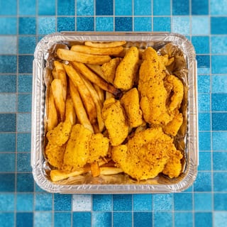 Catfish Nuggets/Gizzard Combo